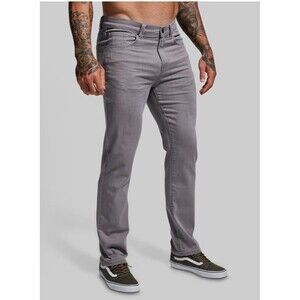 NWT Born Primitive Gray Flex Athletic Fit Jean 32x30